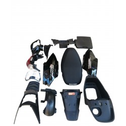 Salcano Astro 100 - 130 Siyah Kaporta Seti Arka 10 Parça